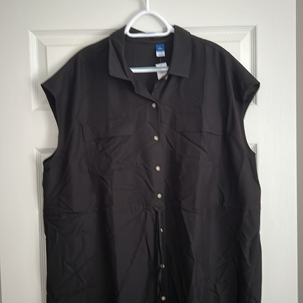 New Old Navy dress. Black. Size XL petite.
